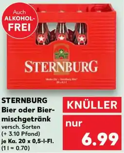 Kaufland STERNBURG Bier oder Biermischgetränk Angebot