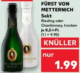 Kaufland FÜRST VON METTERNICH Sekt Angebot