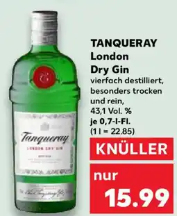 Kaufland TANQUERAY London Dry Gin Angebot
