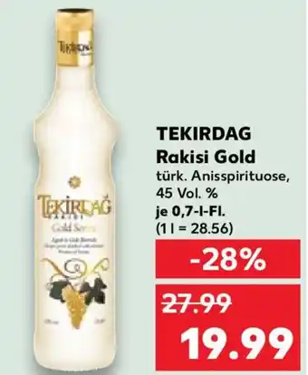 Kaufland TEKIRDAG Rakisi Gold Angebot