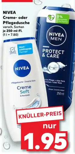 Kaufland NIVEA Creme- oder Pflegedusche Angebot