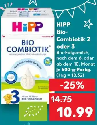 Kaufland HIPP Bio- Combiotik 2 oder 3 Angebot