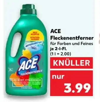 Kaufland ACE Fleckenentferner Angebot