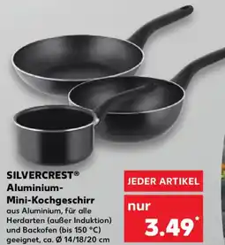 Kaufland SILVERCREST Aluminium- Mini-Kochgeschirr Angebot