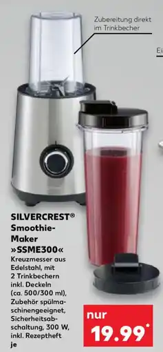 Kaufland SILVERCREST Smoothie- Maker SSME300 Angebot