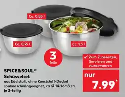 Kaufland SPICE&SOUL Schüsselset Angebot