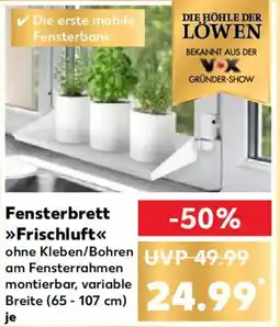 Kaufland Fensterbrett Frischluft Angebot