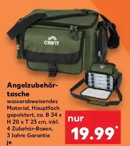 Kaufland CRIVIT Angelzubehörtasche Angebot