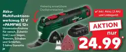 Kaufland PARKSIDE Akku- Multifunktionswerkzeug 12 V PAMFWS 12 Angebot