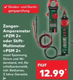 Kaufland PARKSIDE Zangen- Amperemeter PZM 2 oder Stift- Multimeter PSM 2 Angebot