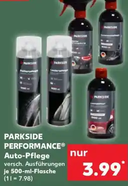 Kaufland PARKSIDE PERFORMANCE Auto-Pflege Angebot