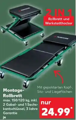 Kaufland PARKSIDE Montage- Rollbrett Angebot