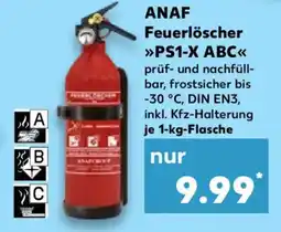 Kaufland ANAF Feuerlöscher PS1-X ABC Angebot