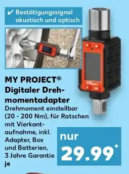Kaufland MY PROJECT Digitaler Drehmomentadapter Angebot