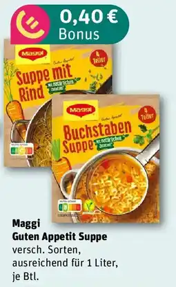 REWE Maggi Guten Appetit Suppe Angebot