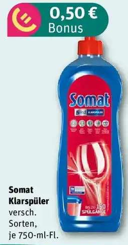 REWE Somat Klarspüler Angebot