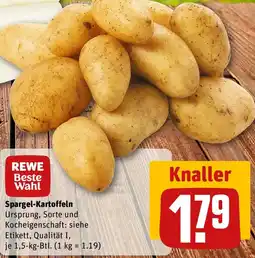REWE REWE Beste Wahl Spargel-Kartoffeln Angebot