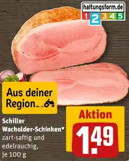 REWE Schiller Wacholder-Schinken Angebot