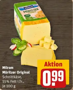 REWE Milram Müritzer Original Angebot