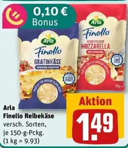 REWE Arla Finello Reibekäse Angebot