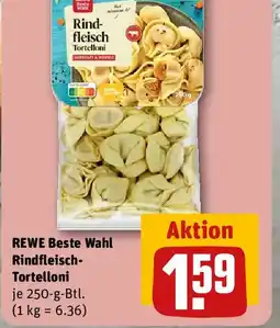 REWE REWE Beste Wahl Rindfleisch- Tortelloni Angebot