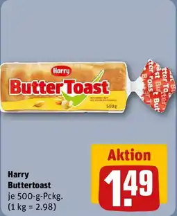 REWE Harry Butter Toast Angebot