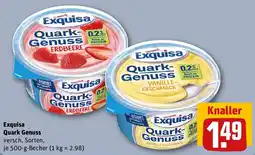 REWE Exquisa Quark Genuss Angebot
