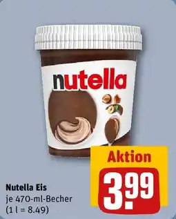 REWE Nutella Eis Angebot