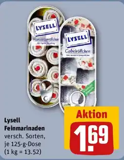 REWE Lysell Feinmarinaden Angebot