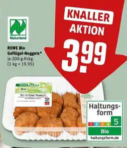 REWE REWE Bio Geflügel-Nuggets Angebot