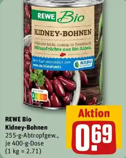 REWE REWE Bio Kidney-Bohnen Angebot