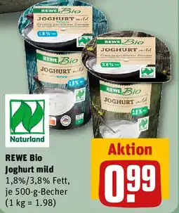 REWE REWE Bio Joghurt Angebot