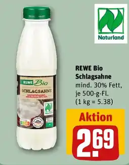REWE REWE Bio Schlagsahne Angebot