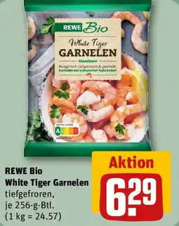 REWE REWE bio white tiger garnelen Angebot
