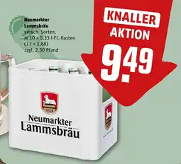 REWE Neumarkter Lammsbräu Angebot