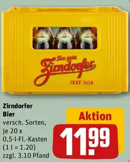 REWE Zirndorfer Bier Angebot