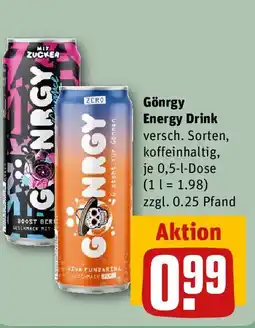 REWE Gönrgy Energy Drink Angebot