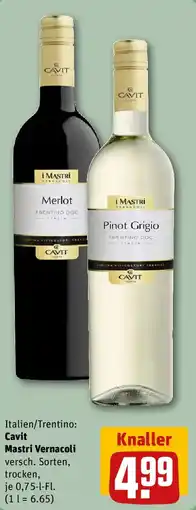 REWE Cavit Mastri Vernacoli Angebot