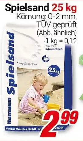 CENTERSHOP Spielsand Angebot