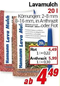 CENTERSHOP Lavamulch Angebot