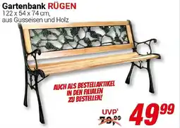 CENTERSHOP Gartenbank RÜGEN Angebot