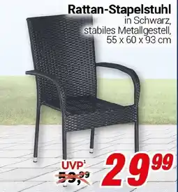 CENTERSHOP Rattan-Stapelstuhl Angebot