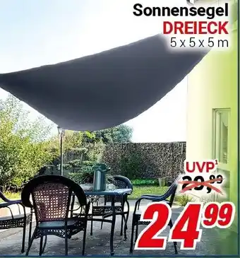 CENTERSHOP Sonnensegel Angebot