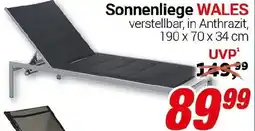 CENTERSHOP Sonnenliege Angebot