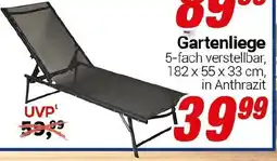 CENTERSHOP Gartenliege Angebot