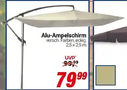 CENTERSHOP Alu-Ampelschirm Angebot