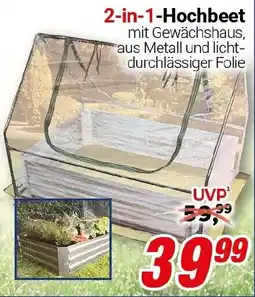 CENTERSHOP 2-in-1-Hochbeet Angebot