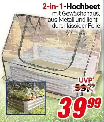 CENTERSHOP 2-in-1-Hochbeet Angebot