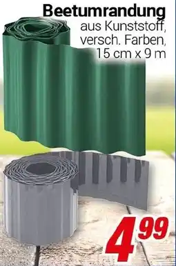 CENTERSHOP Beetumrandung Angebot