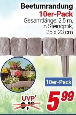 CENTERSHOP Beetumrandung Angebot